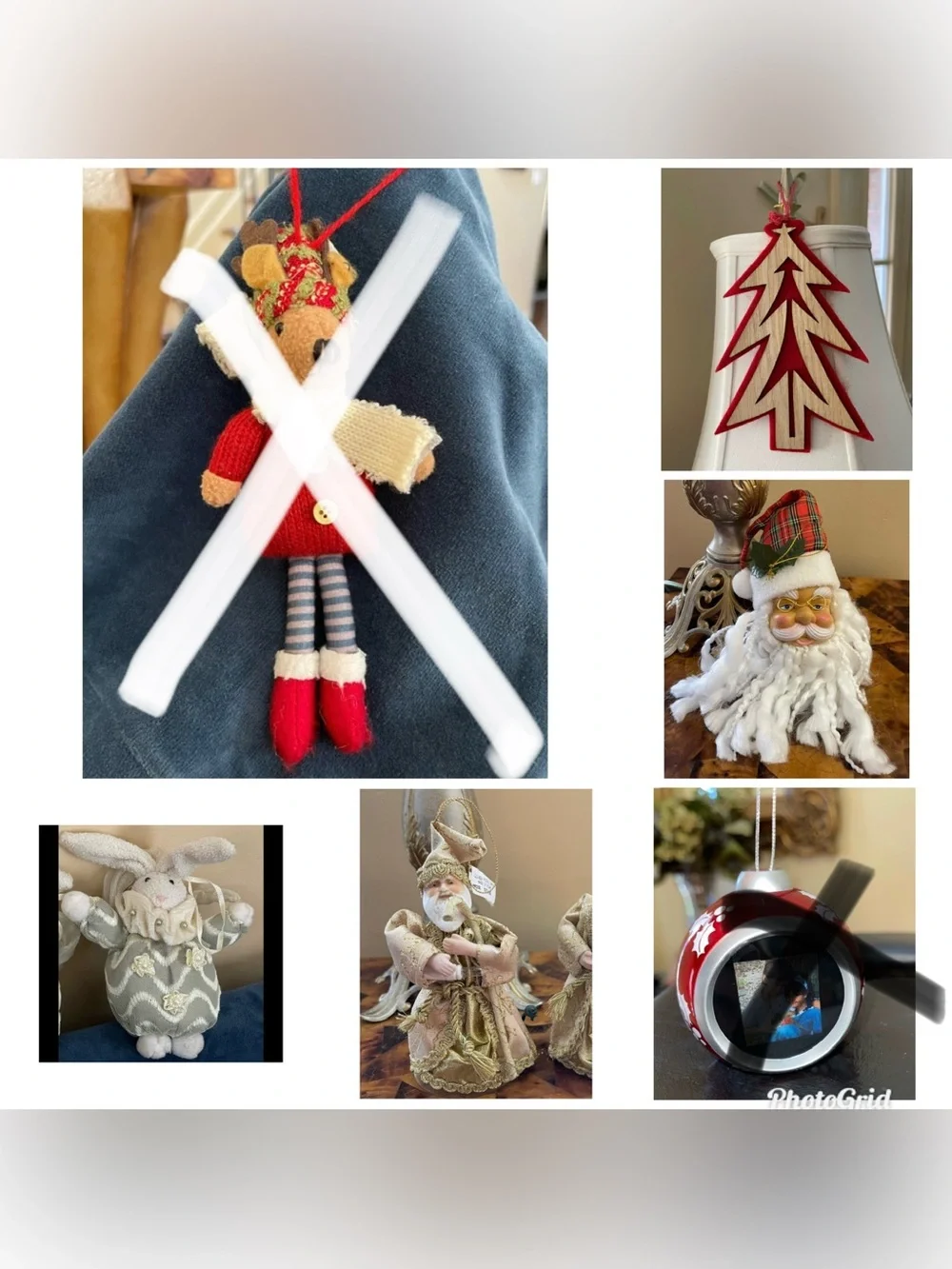 2002 Thomas Pacconi Blown-Glass Hand Painted Ornament Mrs Claus Dangle Legs Vntg